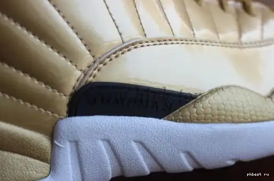 Authentic Air Gold 12 Jordan Pinnacle 0513